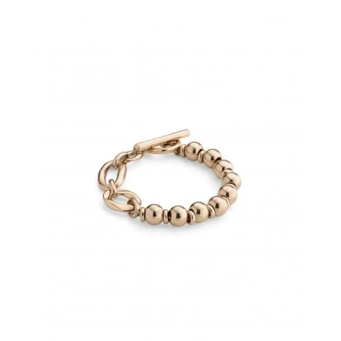 18K Gold Plated Cheerful Large Bracelet PUL2360ORO0000L Unode50 Jewelry And Accessories
