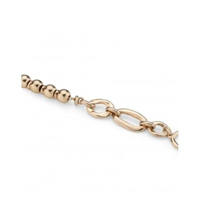 18K Gold Plated Cheerful Large Bracelet PUL2360ORO0000L Unode50 Jewelry And Accessories