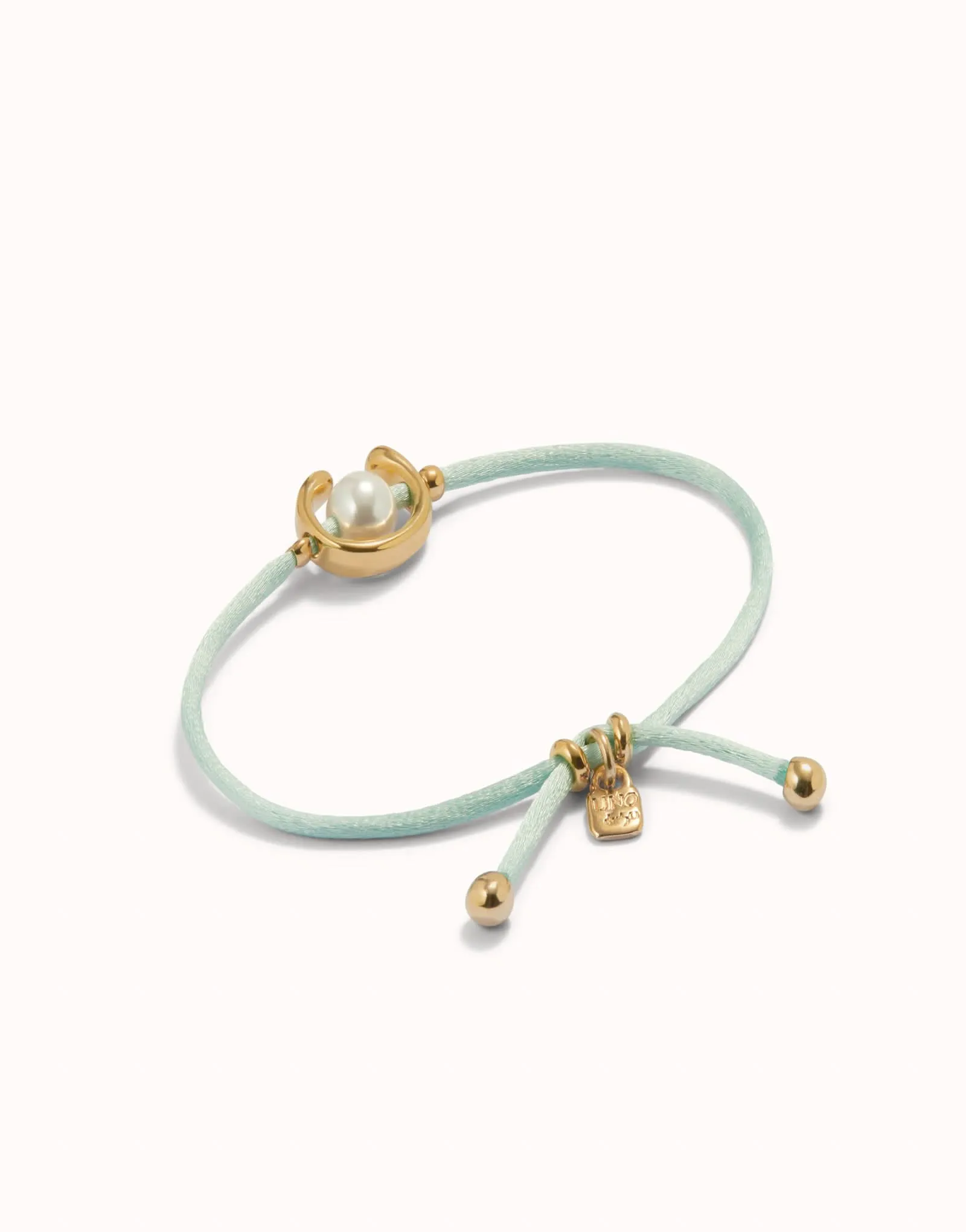 18k Gold Plated Ser Diferente Aqua Green Bracelet PUL2505VDAORO0M Unode50 Jewelry And Accessories