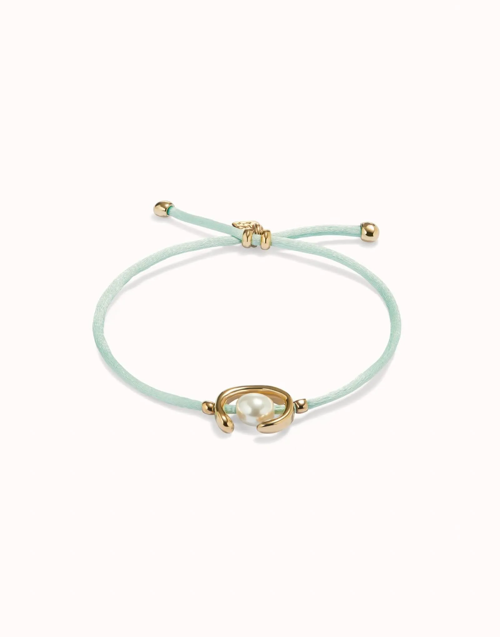 18k Gold Plated Ser Diferente Aqua Green Bracelet PUL2505VDAORO0M Unode50 Jewelry And Accessories