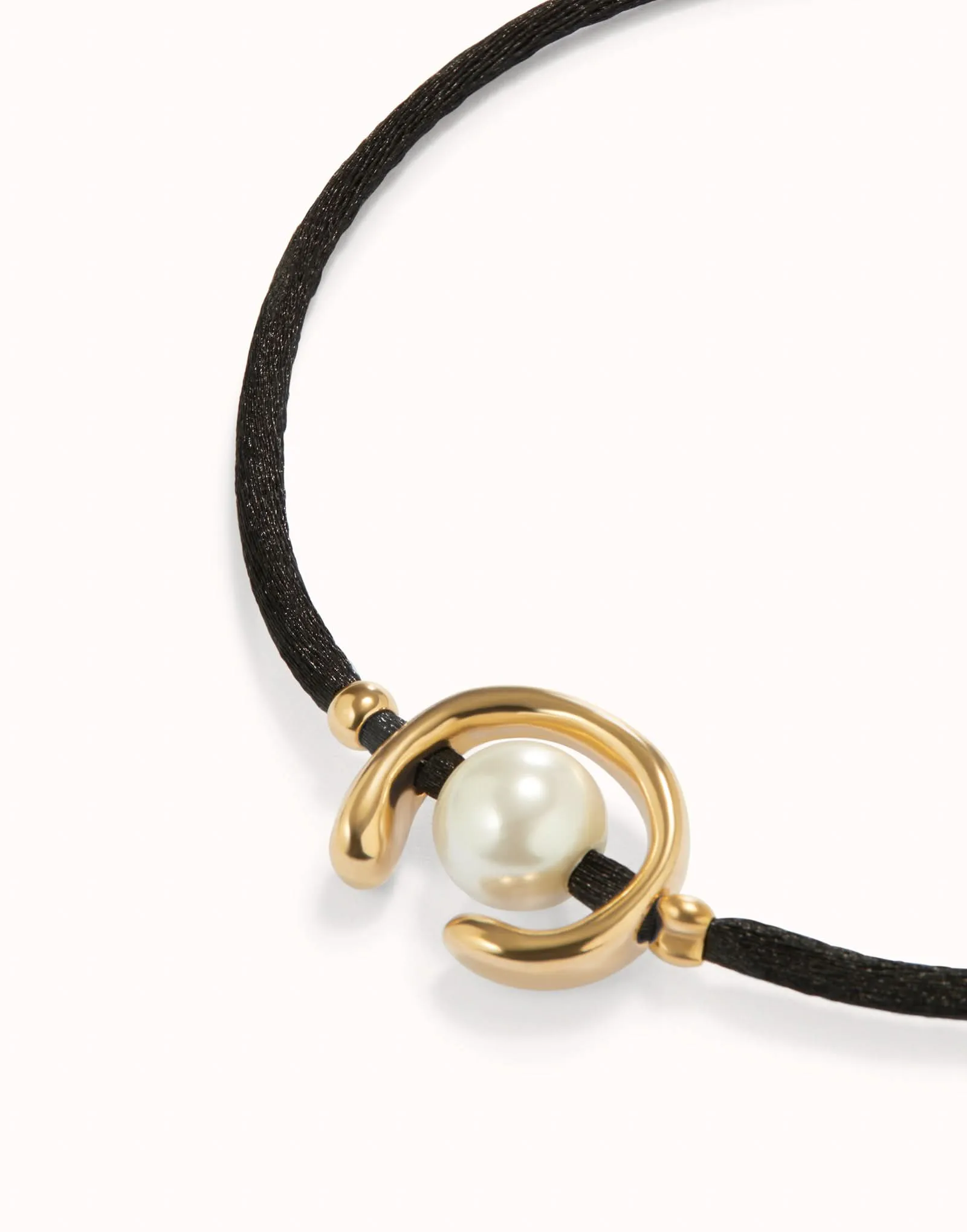 18k Gold Plated Ser Diferente Black Bracelet PUL2505NGRORO0M Unode50 Jewelry And Accessories