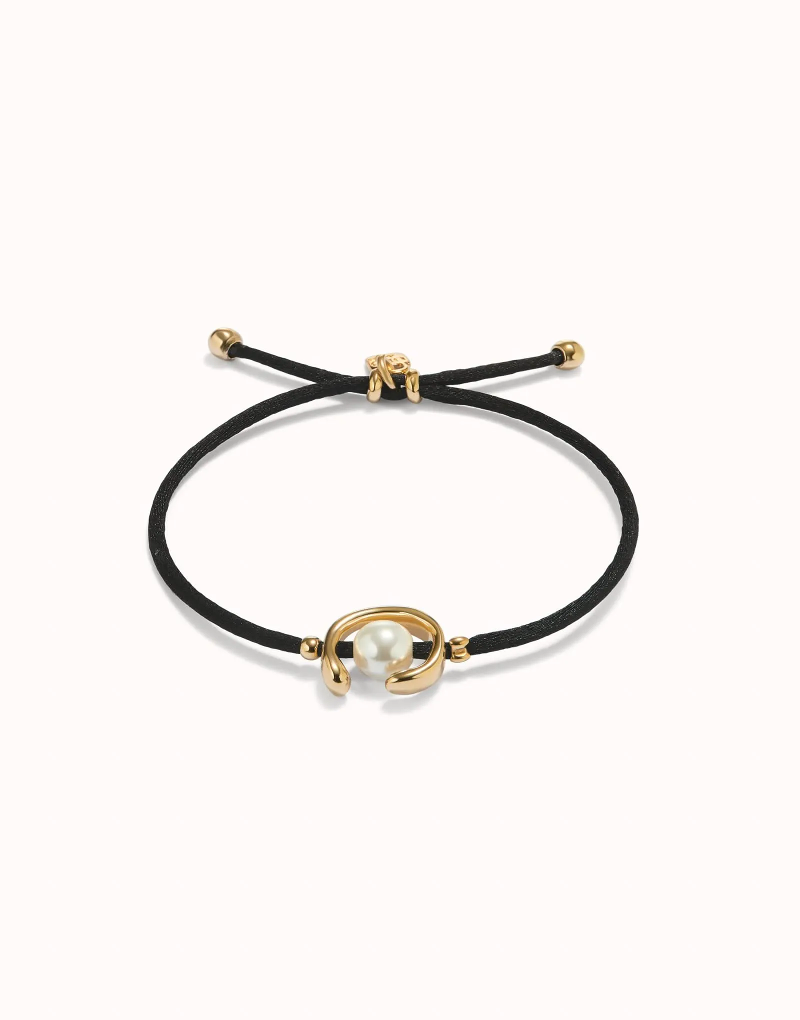 18k Gold Plated Ser Diferente Black Bracelet PUL2505NGRORO0M Unode50 Jewelry And Accessories