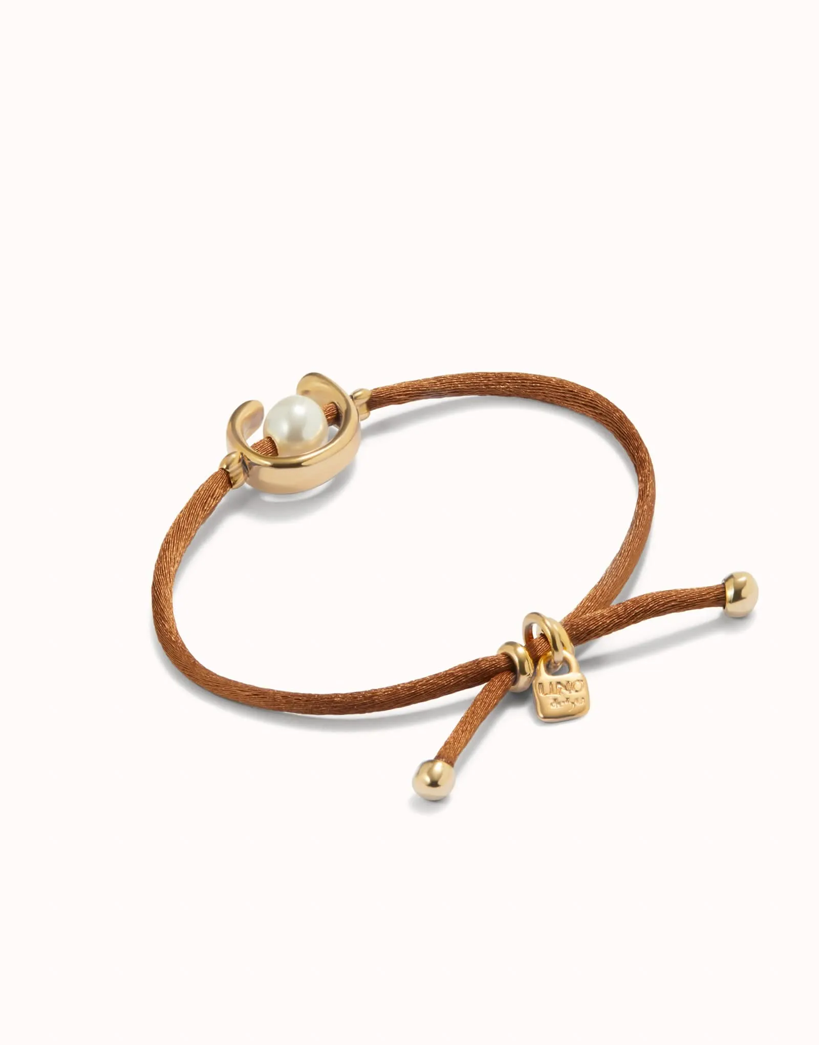 18k Gold Plated Ser Diferente Brown Bracelet PUL2505MARORO0M Unode50 Jewelry And Accessories
