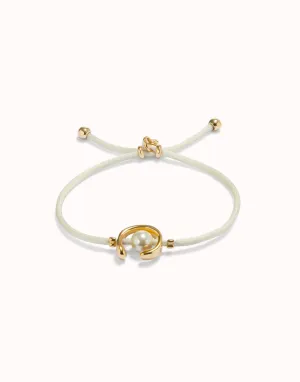 18k Gold Plated Ser Diferente Cream Bracelet PUL2505CREORO0M Unode50 Jewelry And Accessories