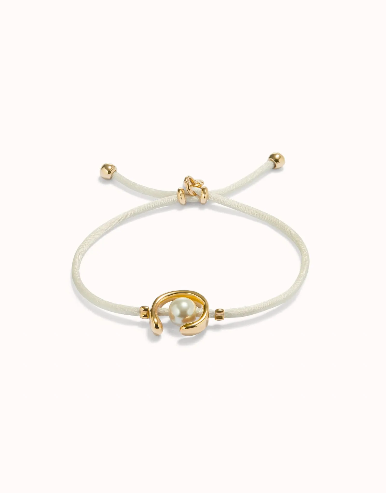 18k Gold Plated Ser Diferente Cream Bracelet PUL2505CREORO0M Unode50 Jewelry And Accessories