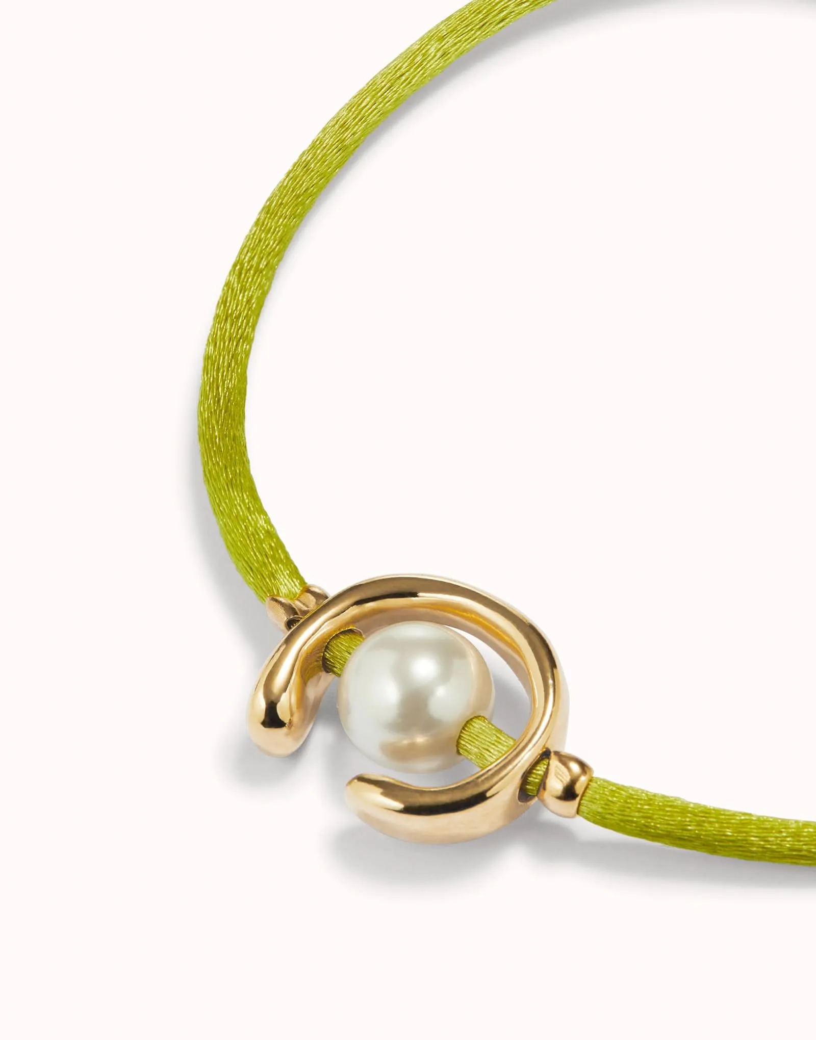 18k Gold Plated Ser Diferente Lime Green Bracelet PUL2505VDLORO0M Unode50 Jewelry And Accessories