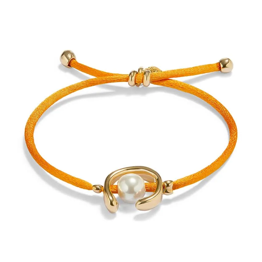 18k Gold Plated Ser Diferente Orange Bracelet PUL2505NRJORO0M Unode50 Jewelry And Accessories