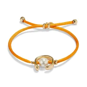 18k Gold Plated Ser Diferente Orange Bracelet PUL2505NRJORO0M Unode50 Jewelry And Accessories