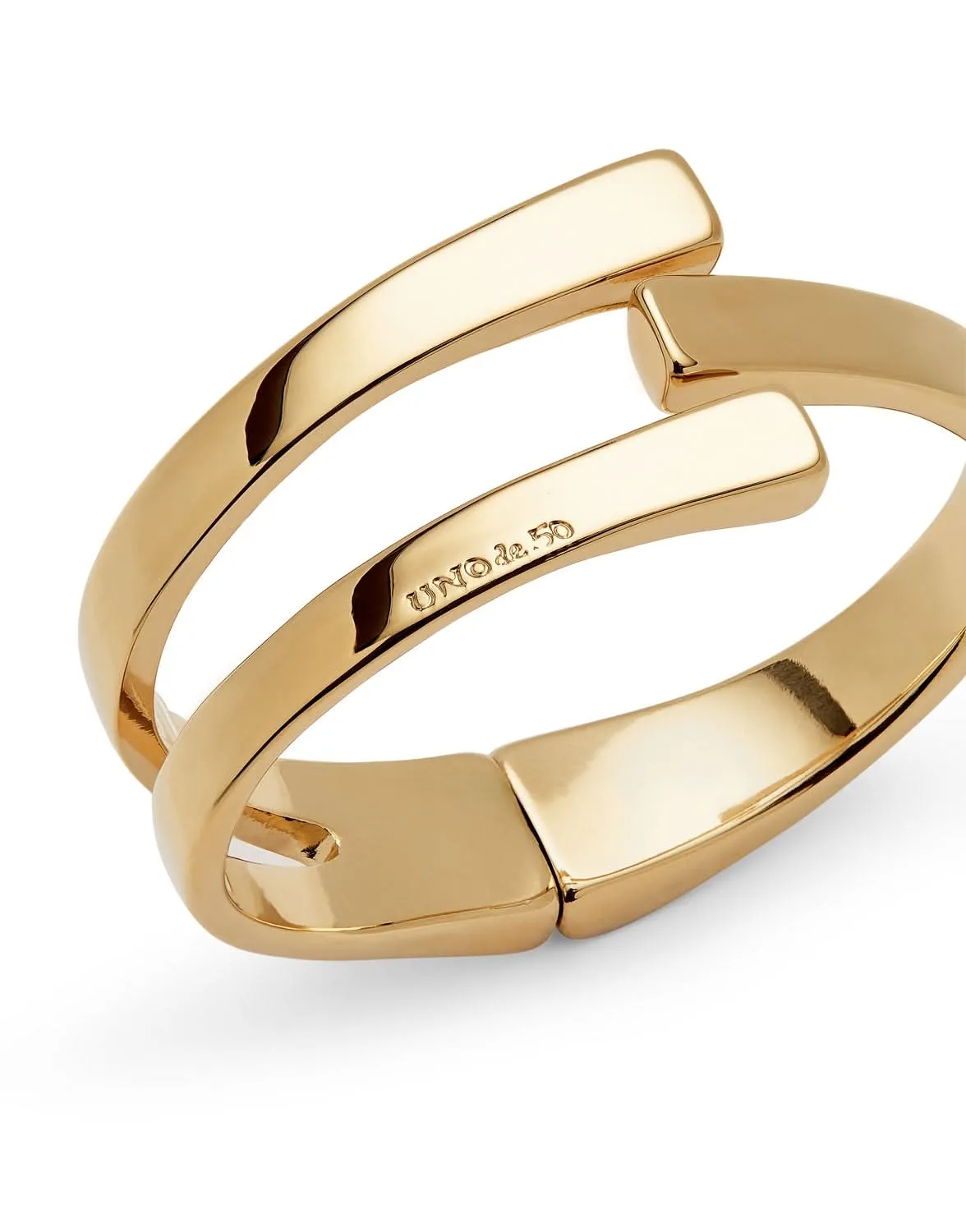 18k Gold Plated Ser Original Gold Bangle Bracelet PUL2507ORO0000 Unode50 Jewelry And Accessories