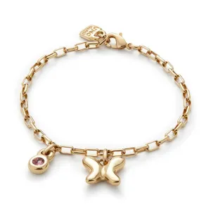 18k Gold Plated Ser Unico Purple Bracelet PUL2570MORORO0 Unode50 Jewelry And Accessories