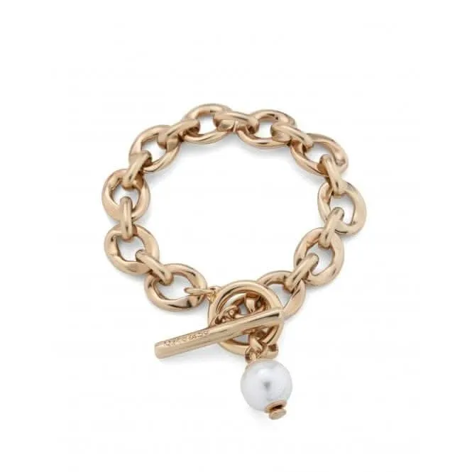 18K Gold Plated YOLO Large Bracelet PUL2365BPLORO0L Unode50 Jewelry And Accessories