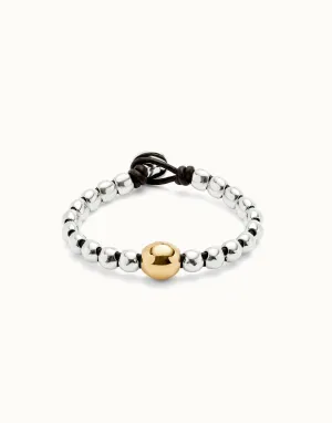 18k Gold Sterling Silver Plated Ser Intrepida Gold Bracelet PUL2523OROMTL0 Unode50 Jewelry And Accessories
