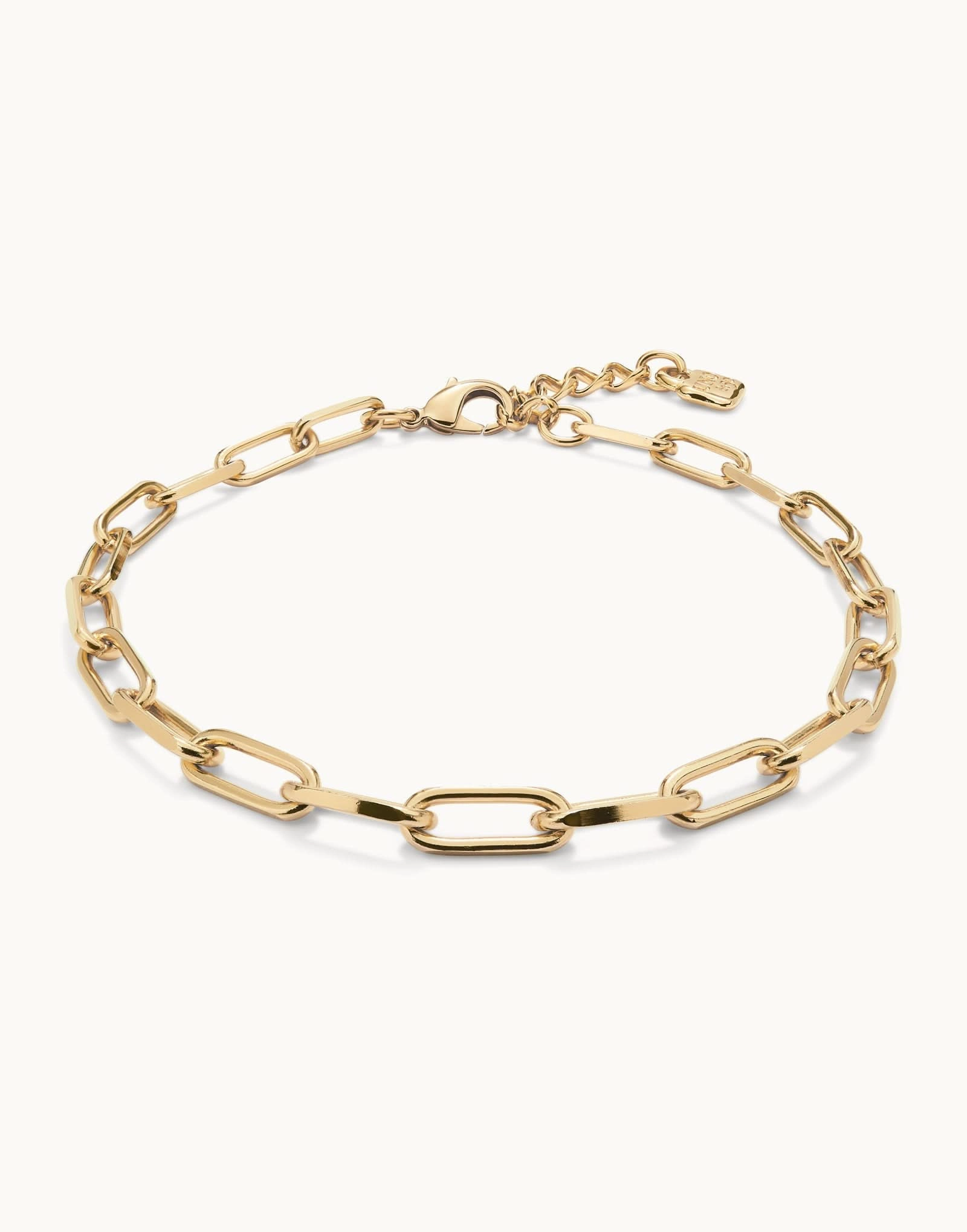 18k Gold Plated Metal Necklace COL1944ORO000 Unode50 Jewelry And Accessories