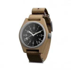 34mm Desert Tan General Purpose Quartz Date (GPQ) Nylon DEFSTAN Watch