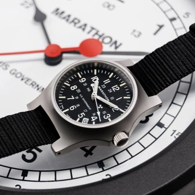 36mm Officer's Quartz w Date (GPQ-D) Ballistic Nylon Watch