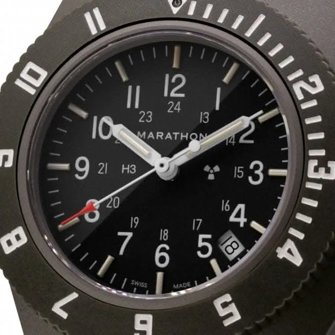 41mm Sage Green Pilot's Navigator Date Nylon DEFSTAN Watch