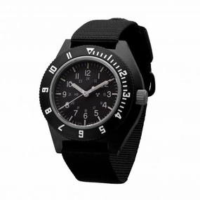41mm Black Pilot's Navigator Ballistic Nylon Watch