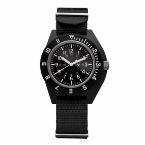 41mm Black Pilot's Navigator Nylon DEFSTAN Watch