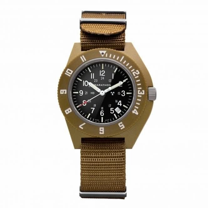 41mm Desert Tan Pilot's Navigator Date Nylon DEFSTAN Watch