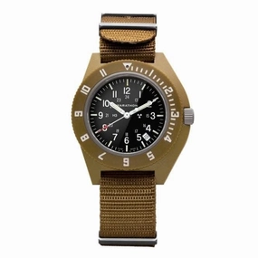 41mm Desert Tan Pilot's Navigator Date Nylon DEFSTAN Watch
