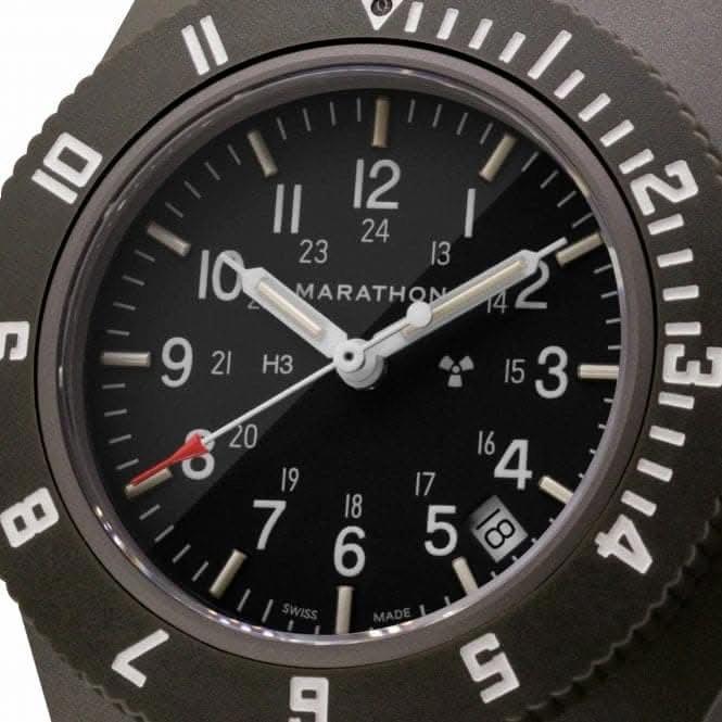 41mm Sage Green Pilot's Navigator Date Ballistic Nylon Watch