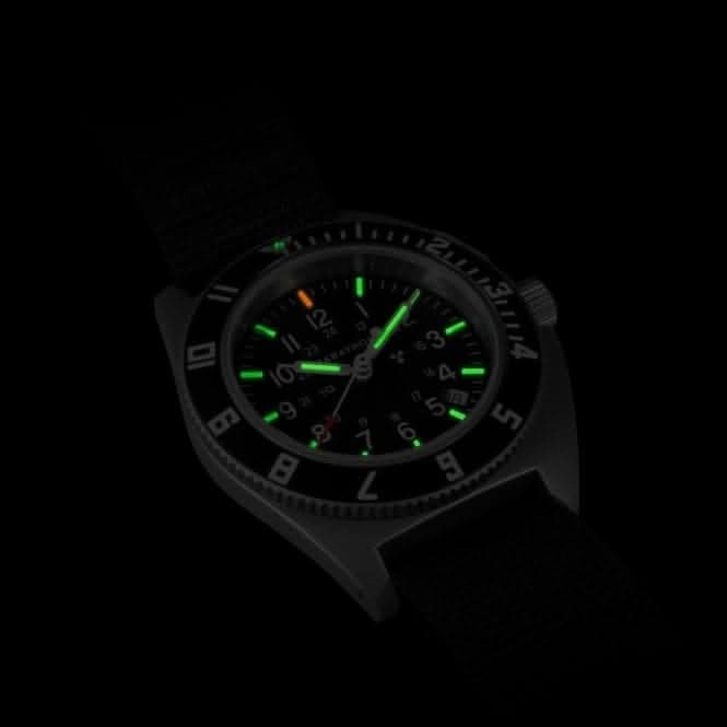 41mm Steel Navigator Date (SSNAV-D) Ballistic Nylon Watch