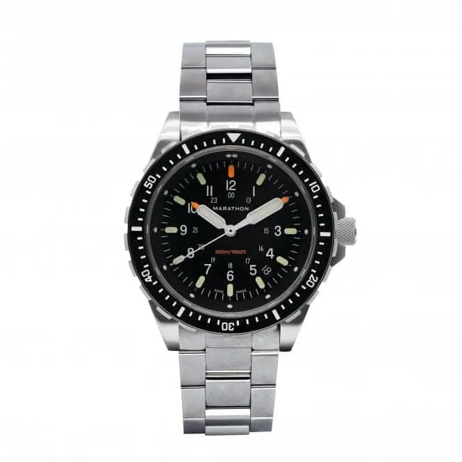 46mm Jumbo Diver's Quartz (JSAR) Stainless Steel Watch