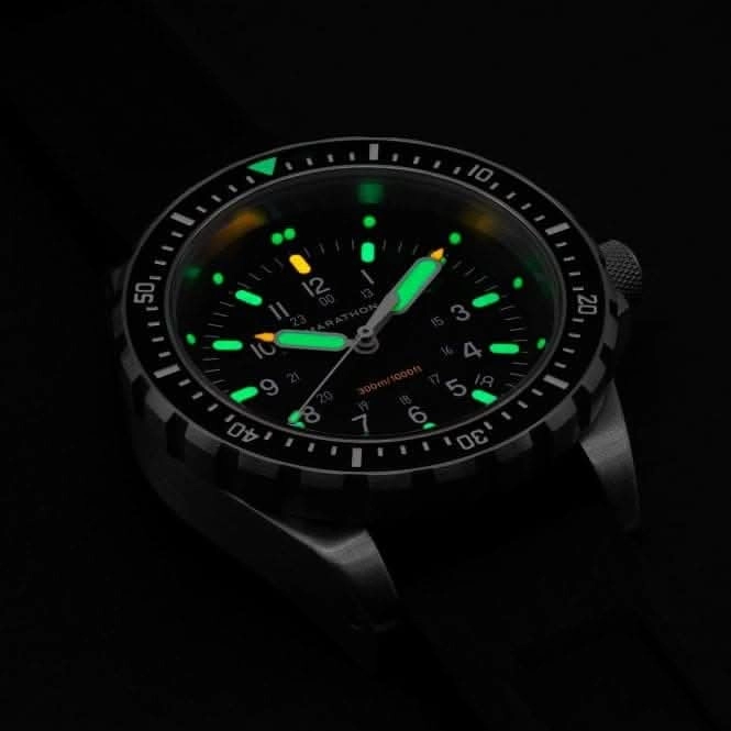 46mm Jumbo Diver's Quartz (JSAR) Stainless Steel Watch