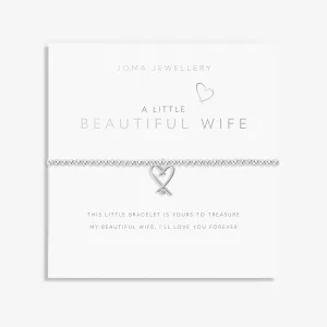 A Little Beautiful Wife Silver Plated Bracelet 8145 Joma Jewellery