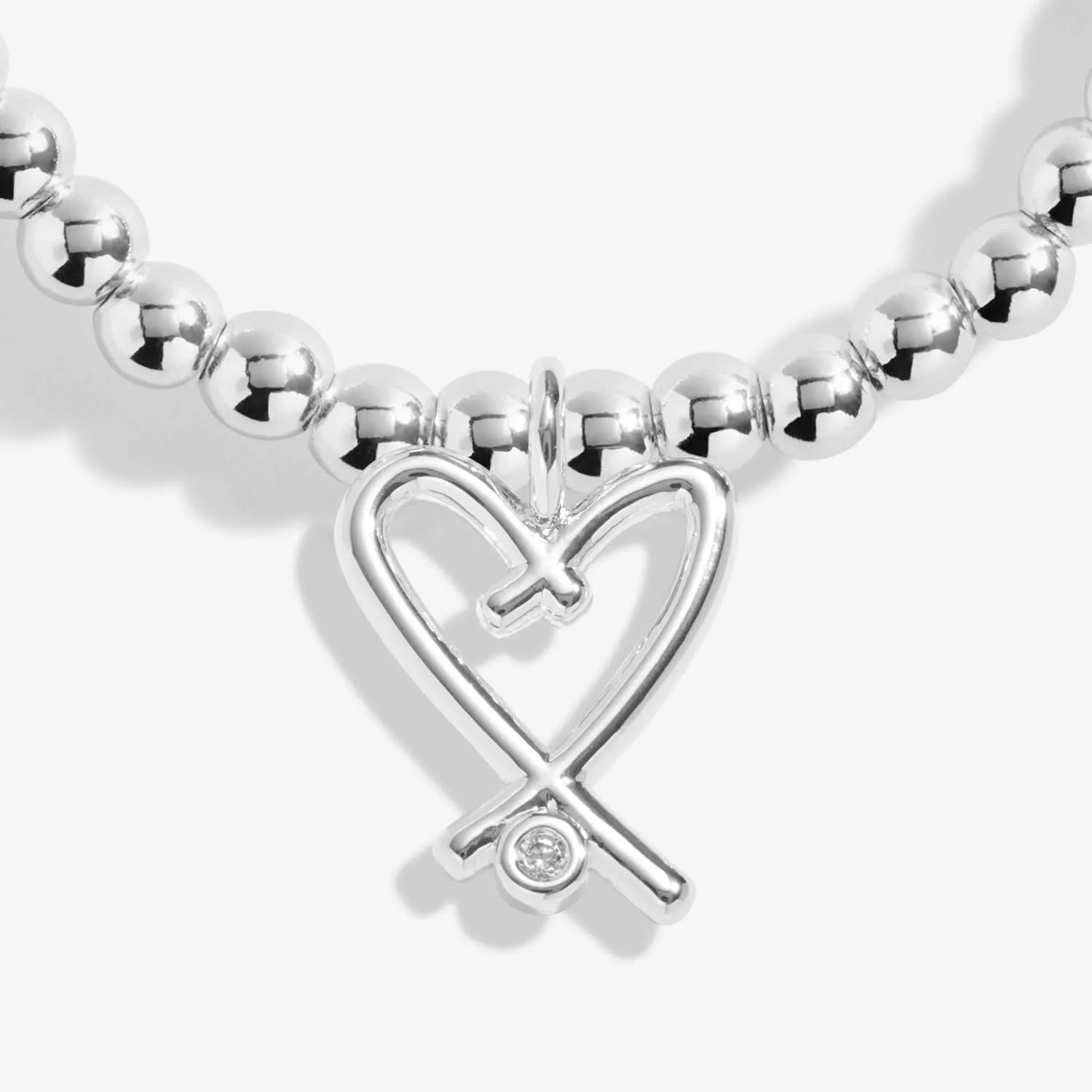 A Little Beautiful Wife Silver Plated Bracelet 8145 Joma Jewellery