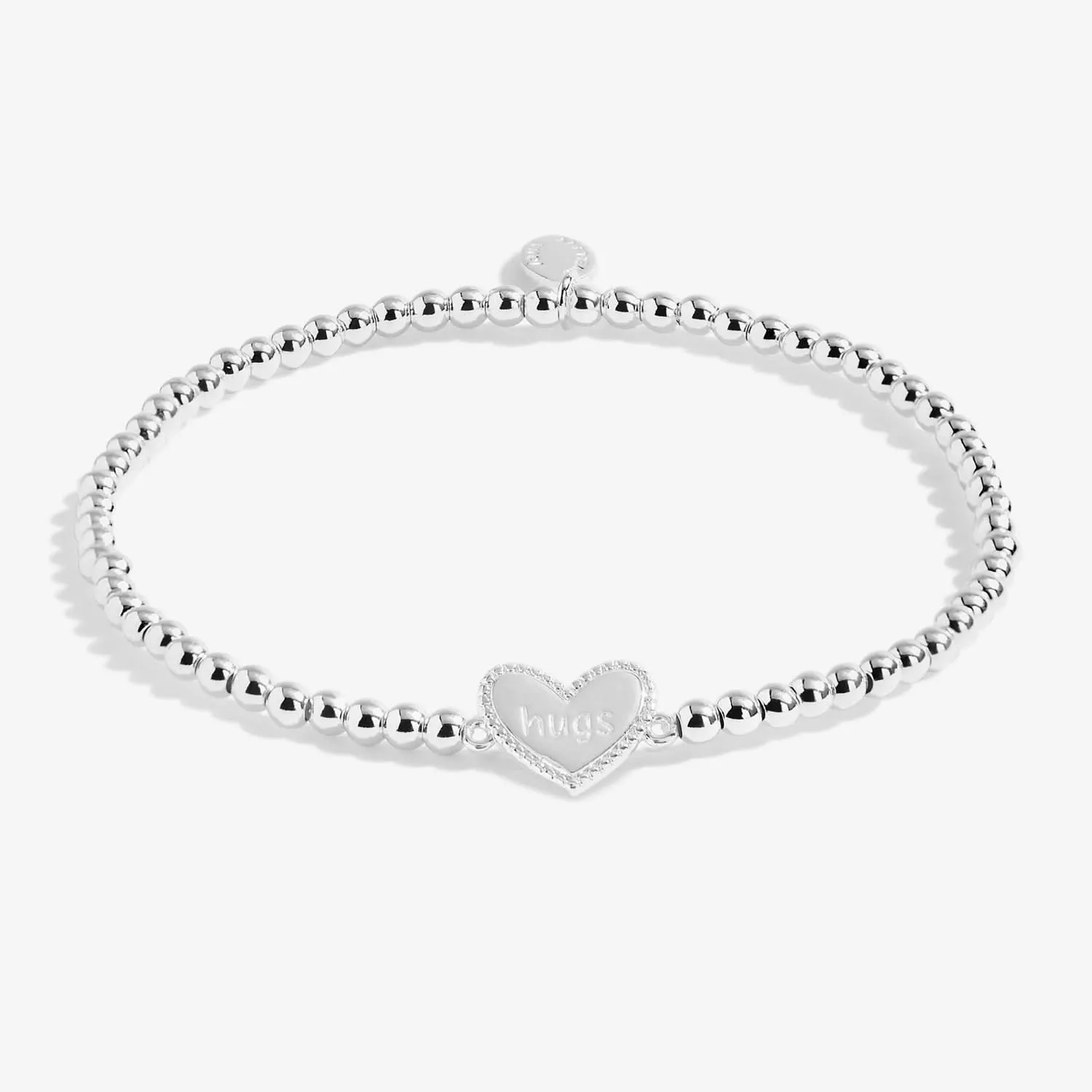 A Little Big Hugs Silver Plated Bracelet 7403 Joma Jewellery