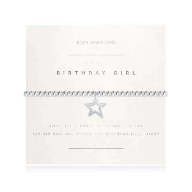 A Little Birthday Girl Faceted Bracelet 3757 Joma Jewellery
