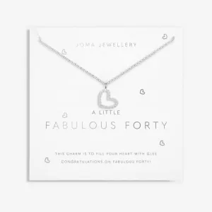 A Little 'Fabulous Forty' Necklace 5712 Joma Jewellery