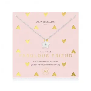 A Little Fabulous Friend Silver 46cm   5cm Extender Necklace 4387 Joma Jewellery