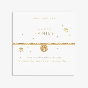 A Little Family Gold Plated Bracelet 8222 Joma Jewellery