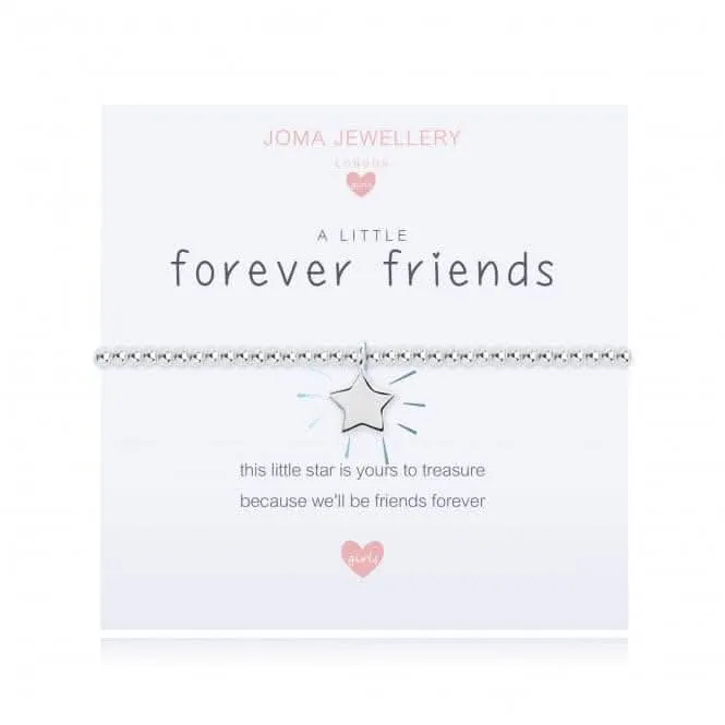 A Little Forever Friends 15.5cm Stretch Bracelet C448 Joma Jewellery