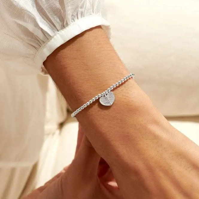 A Little Gone Too Soon But Loved A Lifetime Silver Plated 17.5cm Bracelet 7005 Joma Jewellery