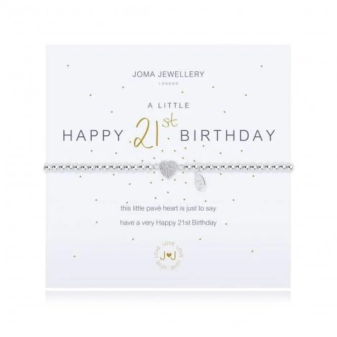 A Little Happy 21st Bracelet 1220 Joma Jewellery
