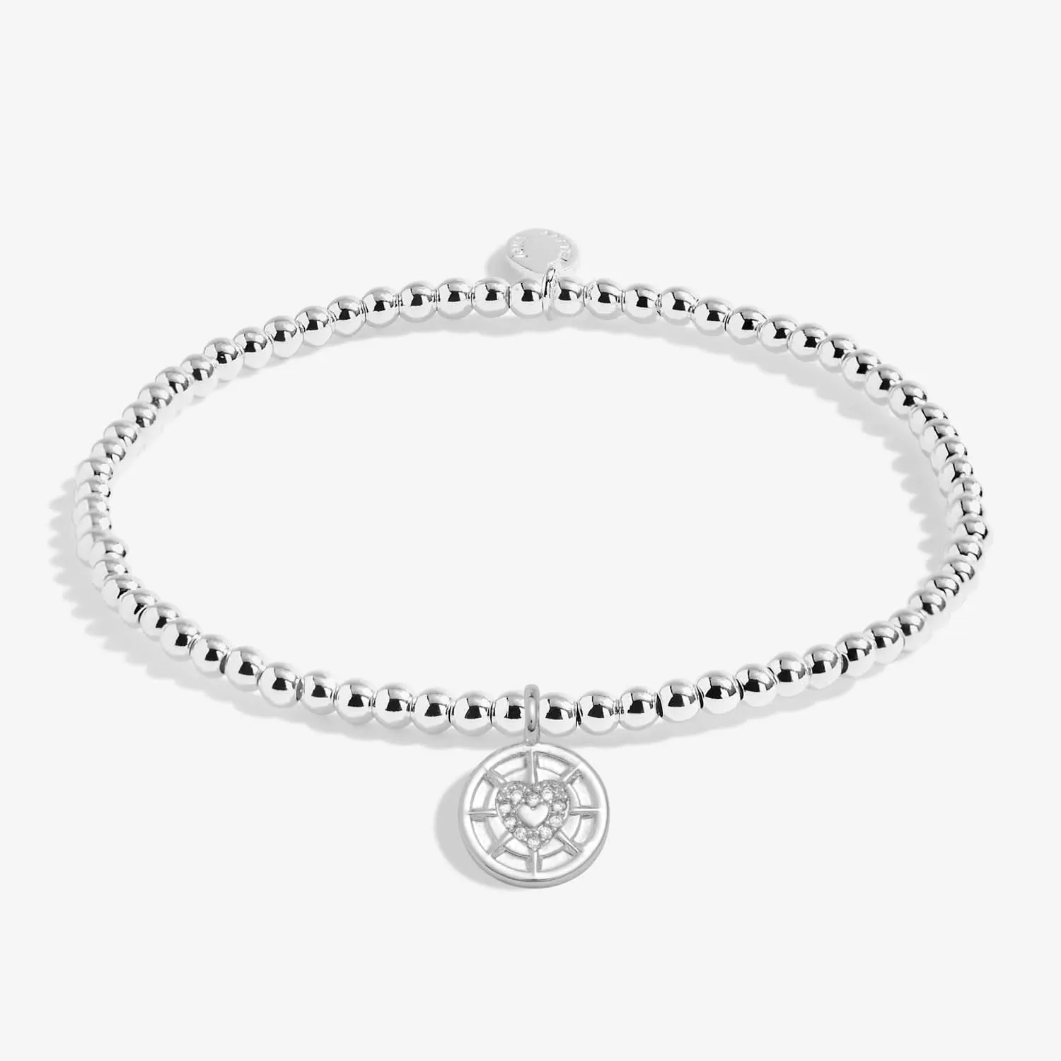 A Little Id Be Lost Without You Silver Plated Bracelet 7401 Joma Jewellery