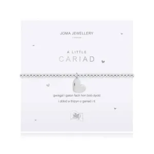 A Little Love Silver 17.5cm Stretch Bracelet 4019 Joma Jewellery