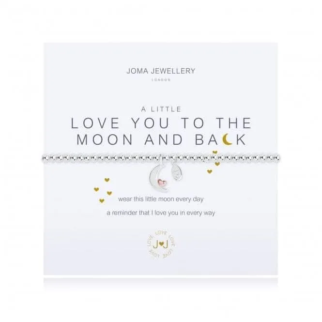 A Little Love You To The Moon & Back Bracelet 2521 Joma Jewellery