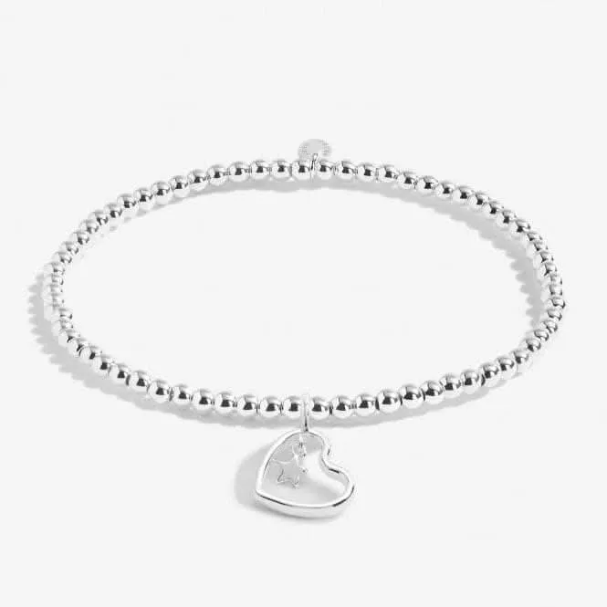 A Little Miracle Silver Plated 17.5cm Bracelet 7007 Joma Jewellery