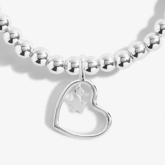 A Little Miracle Silver Plated 17.5cm Bracelet 7007 Joma Jewellery