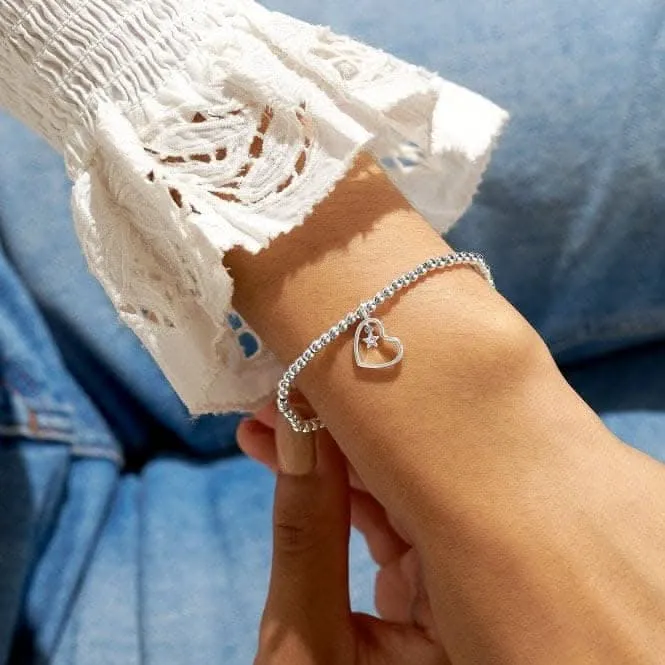 A Little Miracle Silver Plated 17.5cm Bracelet 7007 Joma Jewellery