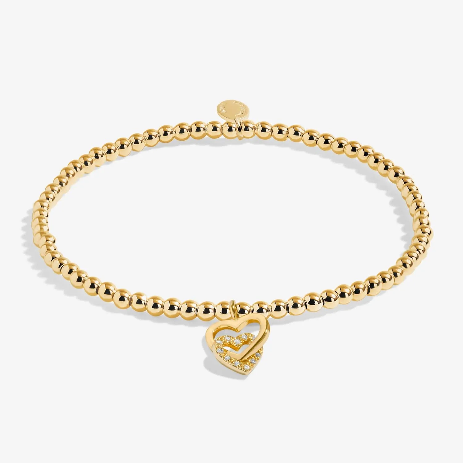 A Little Mother And Daughter Gold Plated Bracelet 8218 Joma Jewellery