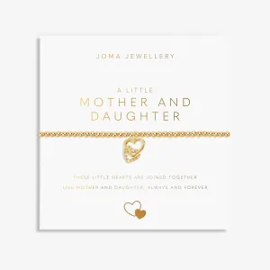 A Little Mother And Daughter Gold Plated Bracelet 8218 Joma Jewellery