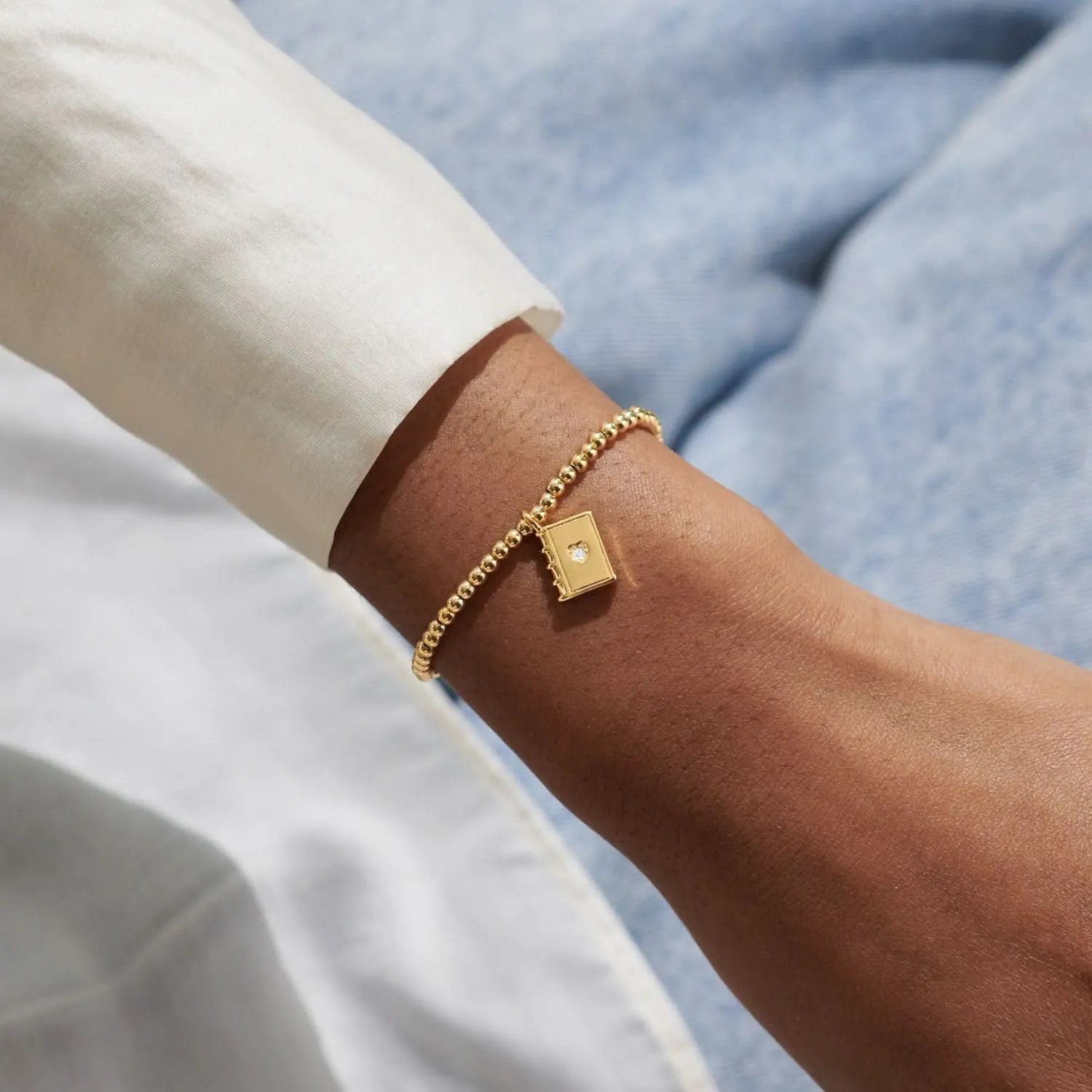 A Little New Chapter Gold Plated Bracelet 8221 Joma Jewellery