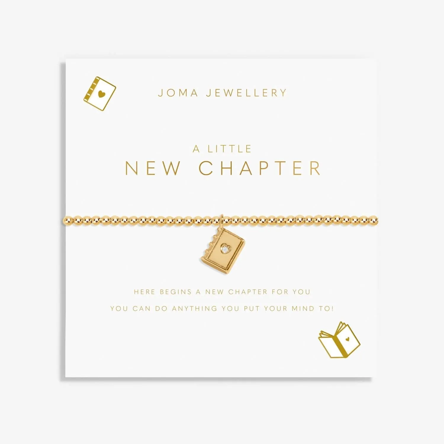 A Little New Chapter Gold Plated Bracelet 8221 Joma Jewellery