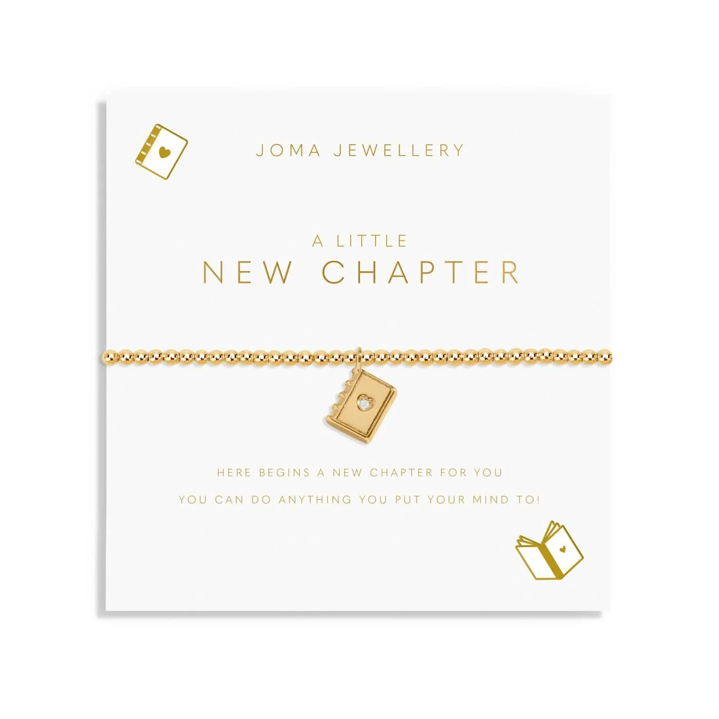 A Little New Chapter Gold Plated Bracelet 8221 Joma Jewellery