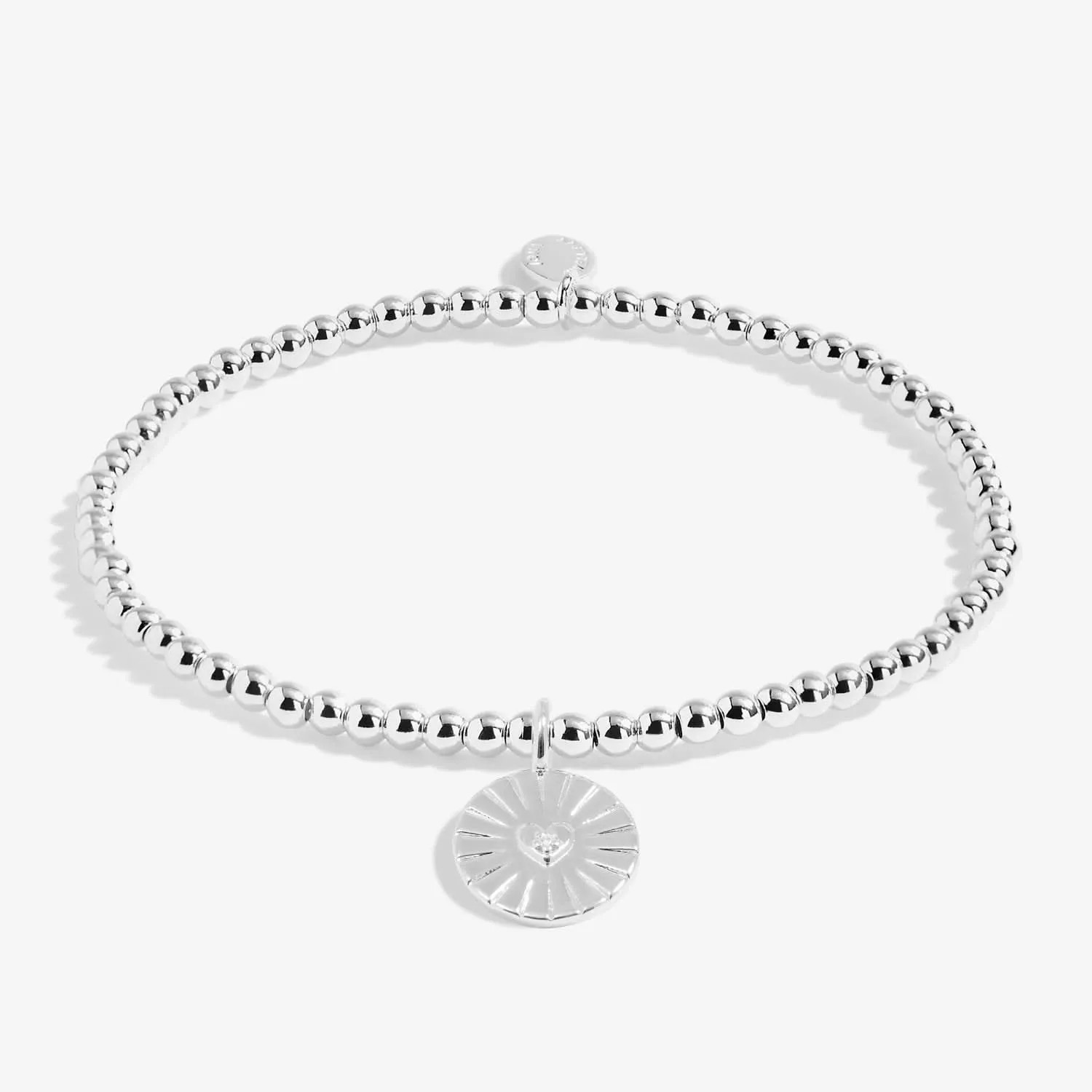 A Little She Who Dares Wins Silver Plated Bracelet 7399 Joma Jewellery